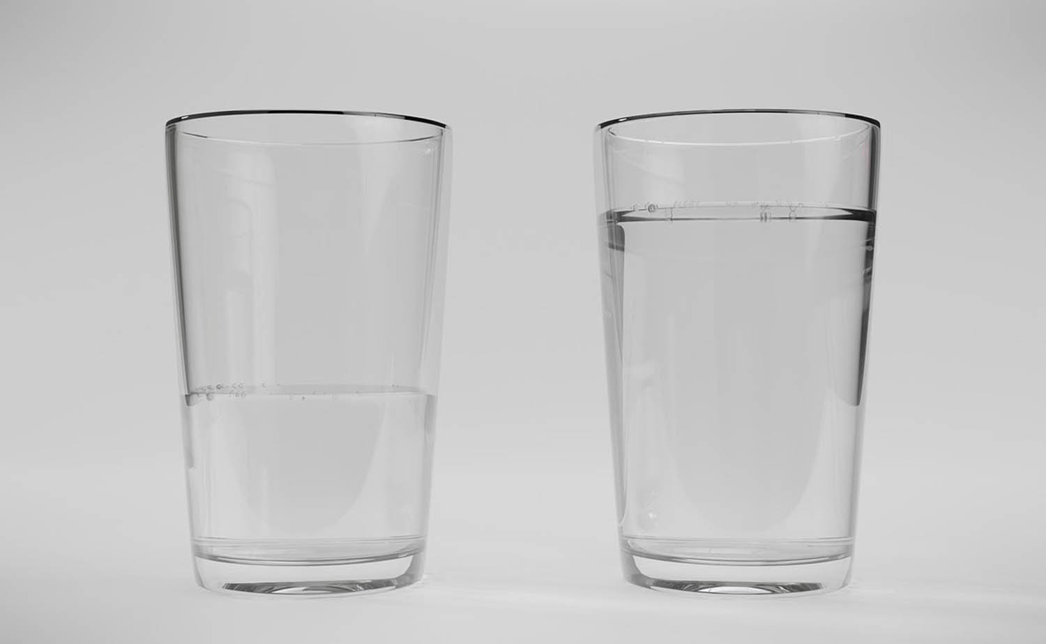 Cowboy hat suspended infront of a solid black background